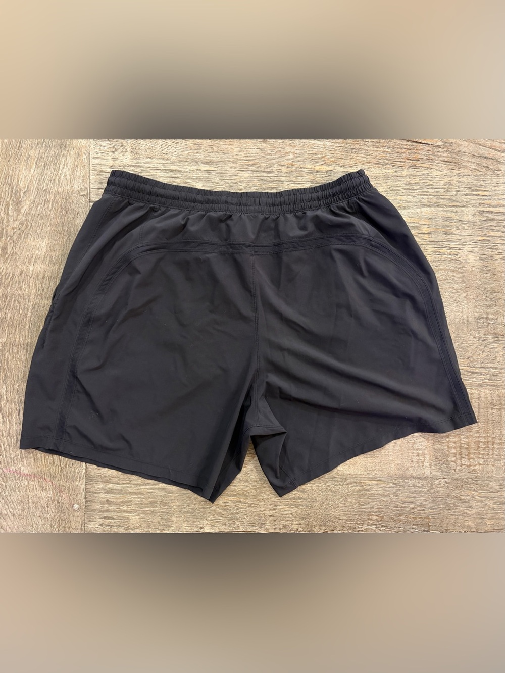Lululemon Men's Black Athletic Shorts - XXL